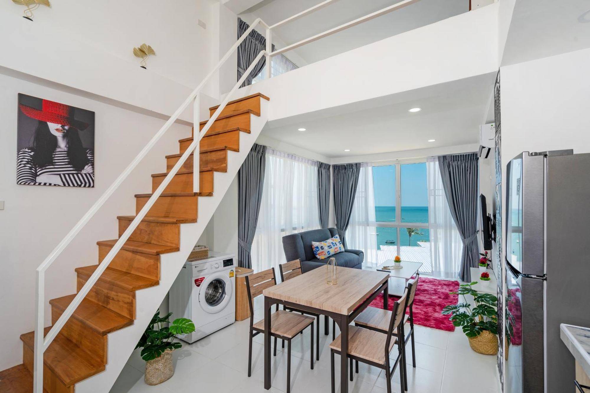 Mona Seaview Pool Villa Beach Front Aoyon Beach 반 아오 마크함 외부 사진