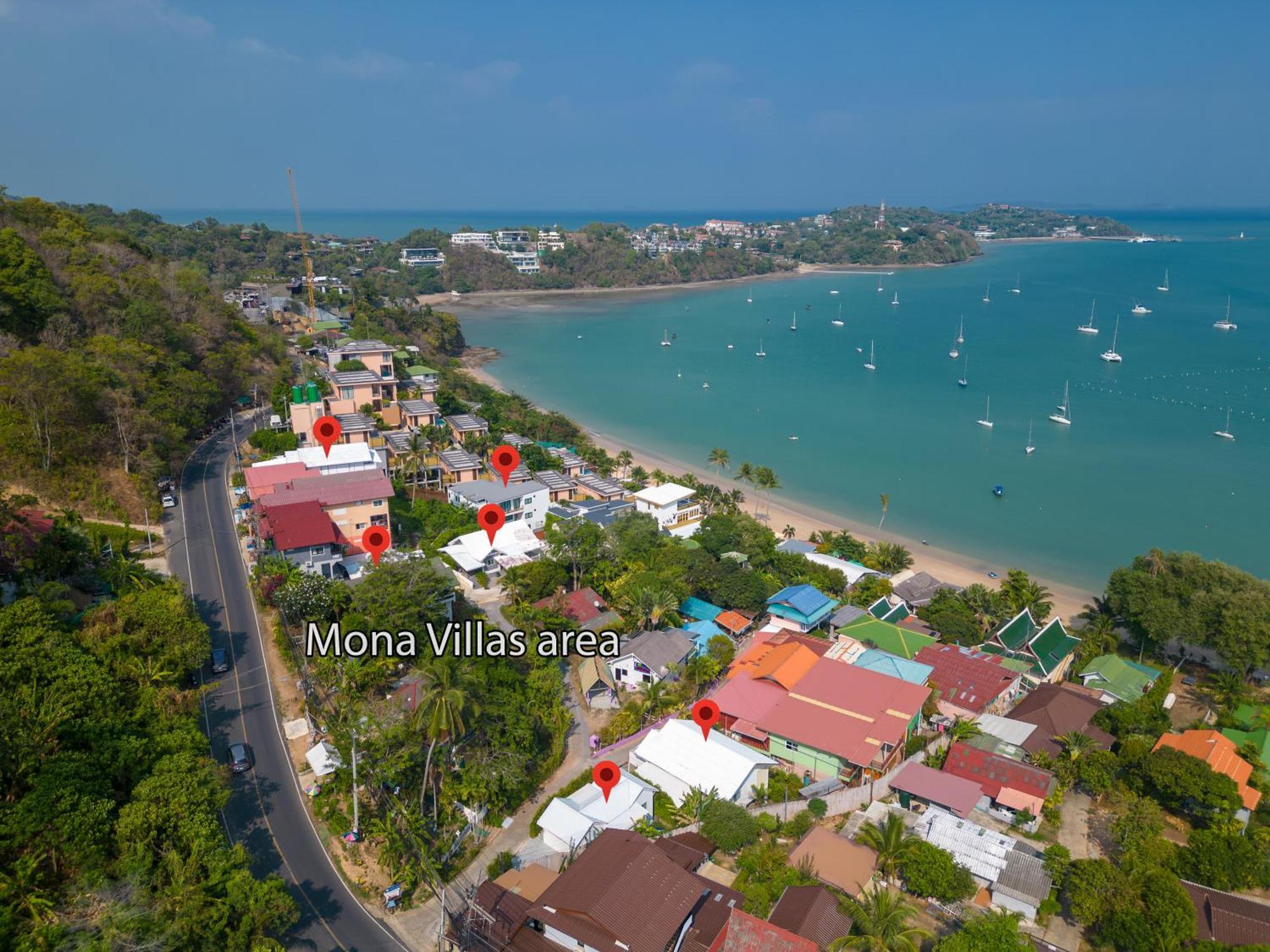 Mona Seaview Pool Villa Beach Front Aoyon Beach 반 아오 마크함 외부 사진
