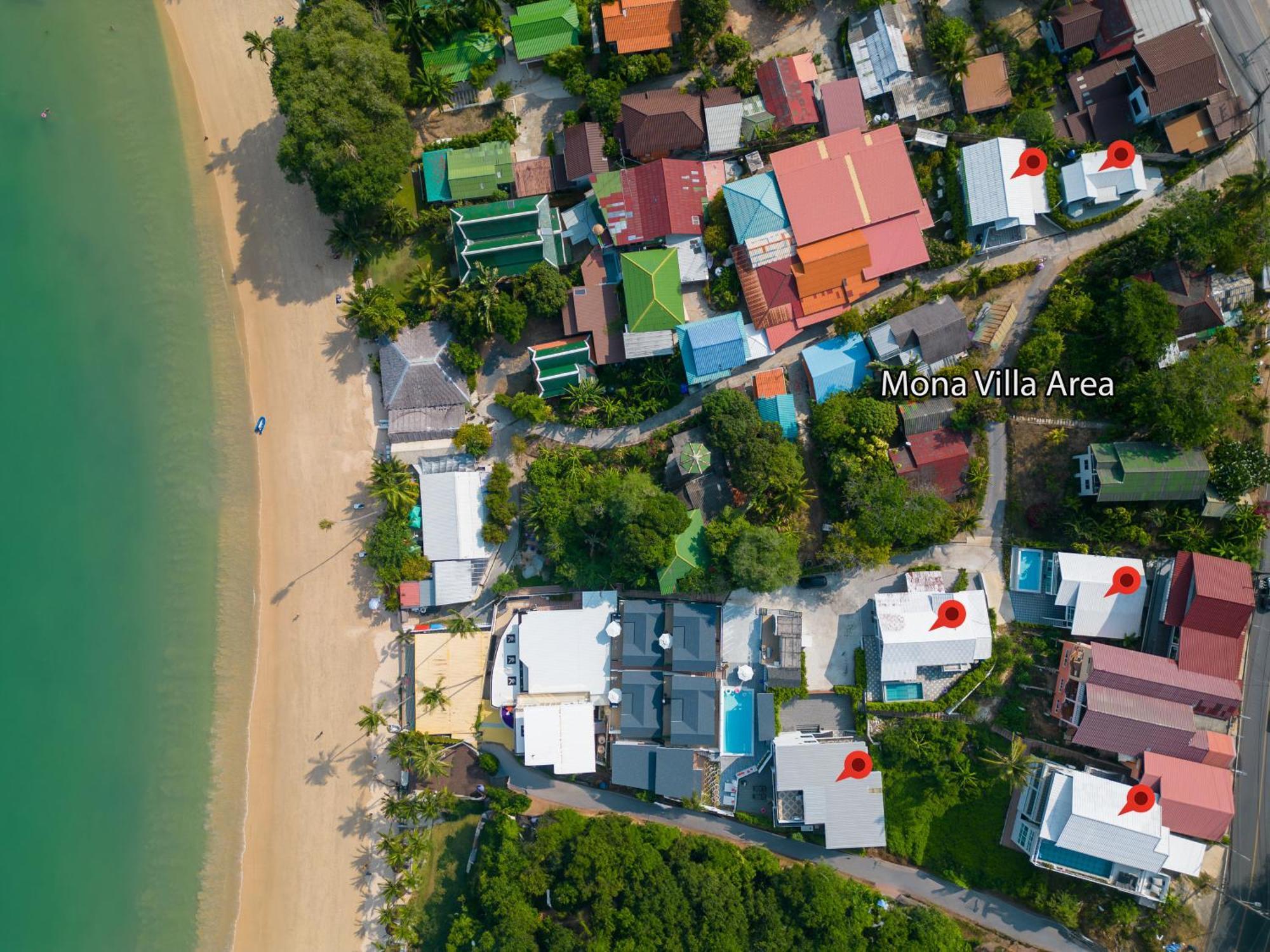 Mona Seaview Pool Villa Beach Front Aoyon Beach 반 아오 마크함 외부 사진