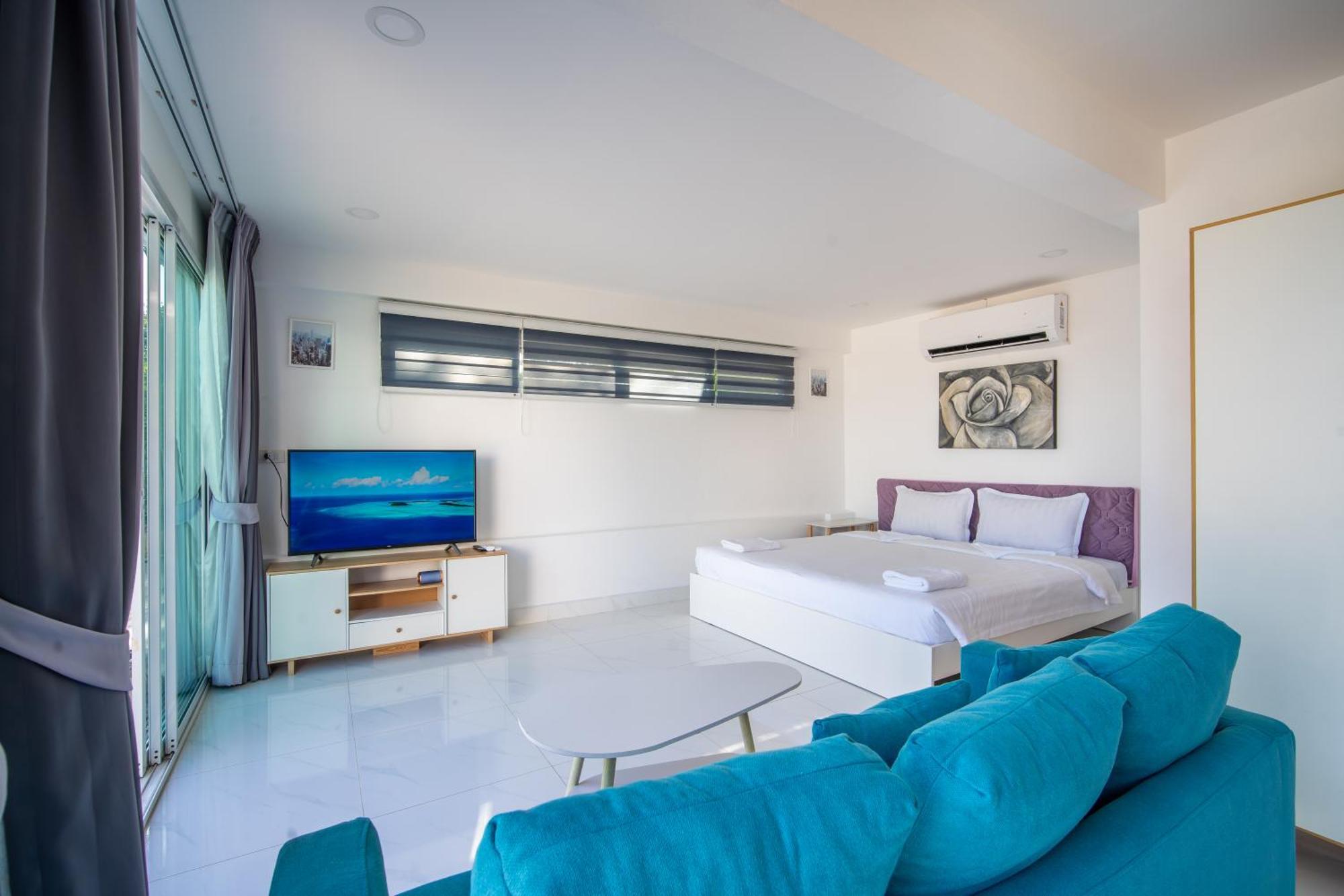 Mona Seaview Pool Villa Beach Front Aoyon Beach 반 아오 마크함 객실 사진