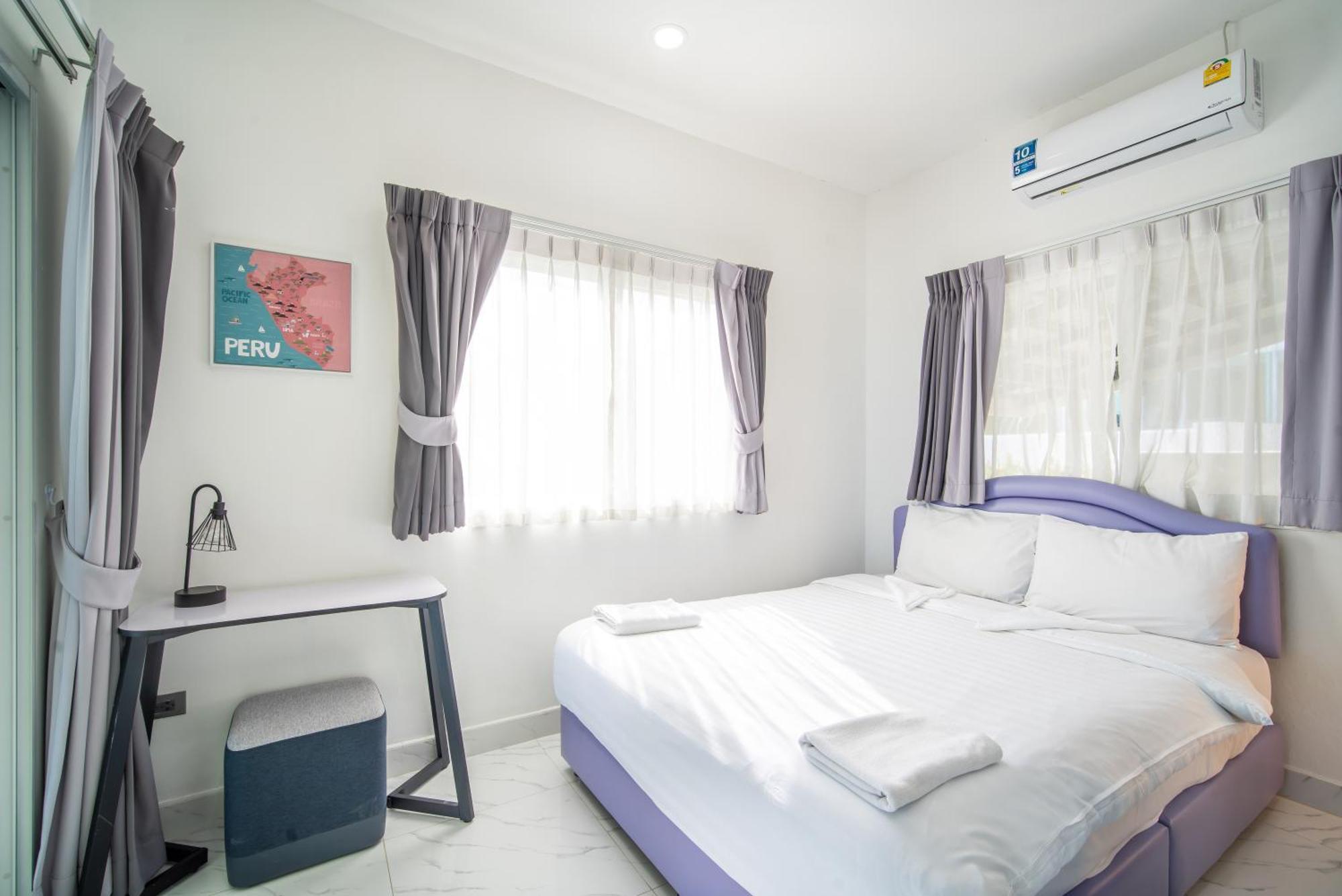 Mona Seaview Pool Villa Beach Front Aoyon Beach 반 아오 마크함 객실 사진
