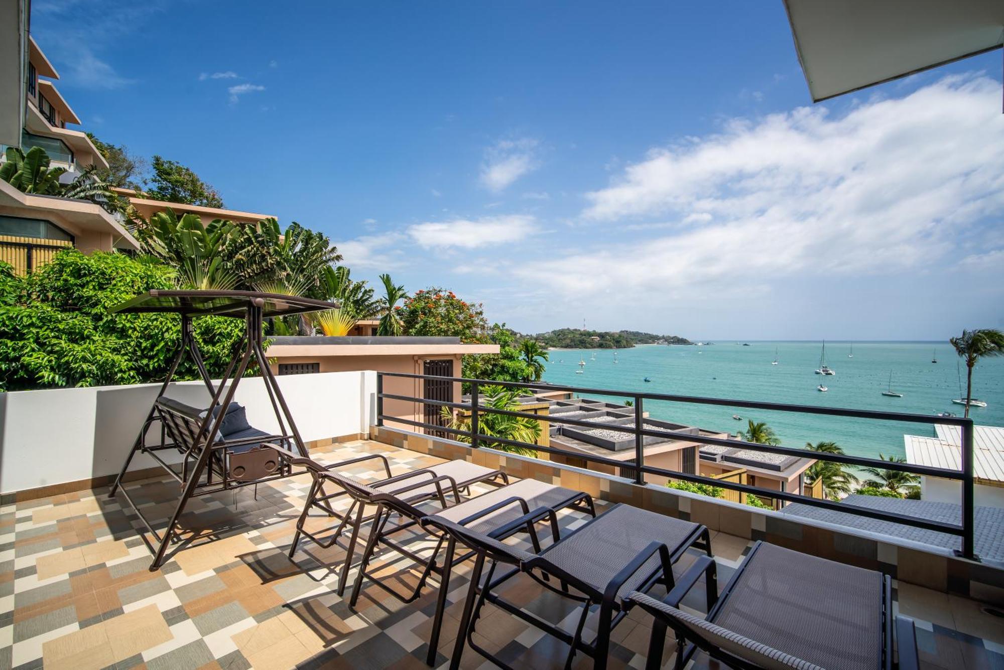 Mona Seaview Pool Villa Beach Front Aoyon Beach 반 아오 마크함 객실 사진