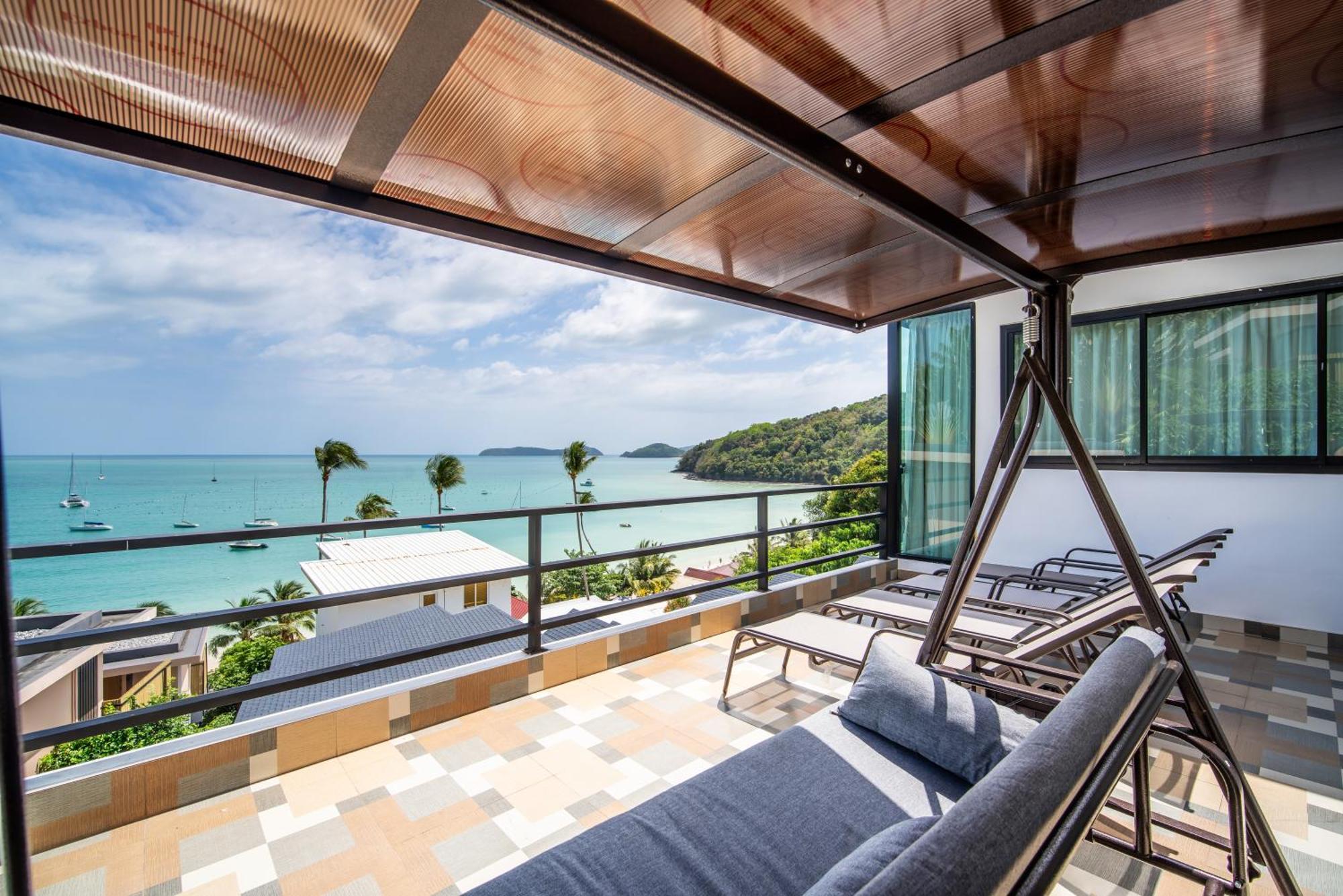 Mona Seaview Pool Villa Beach Front Aoyon Beach 반 아오 마크함 객실 사진