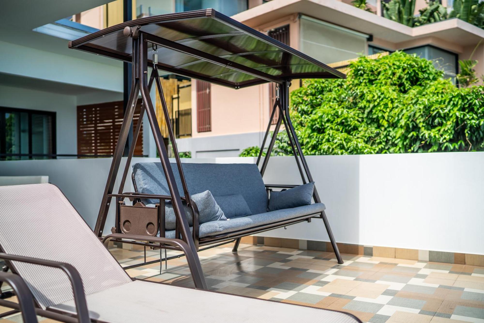 Mona Seaview Pool Villa Beach Front Aoyon Beach 반 아오 마크함 객실 사진