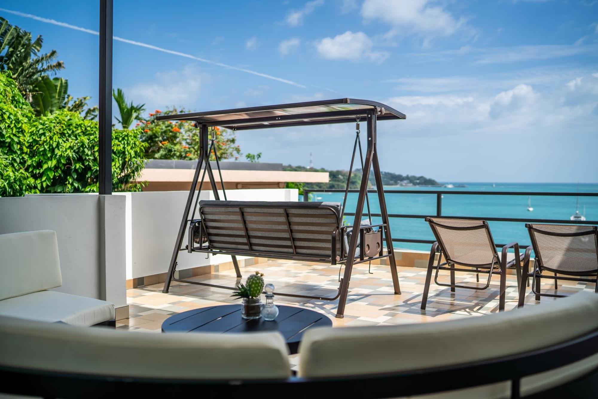 Mona Seaview Pool Villa Beach Front Aoyon Beach 반 아오 마크함 객실 사진