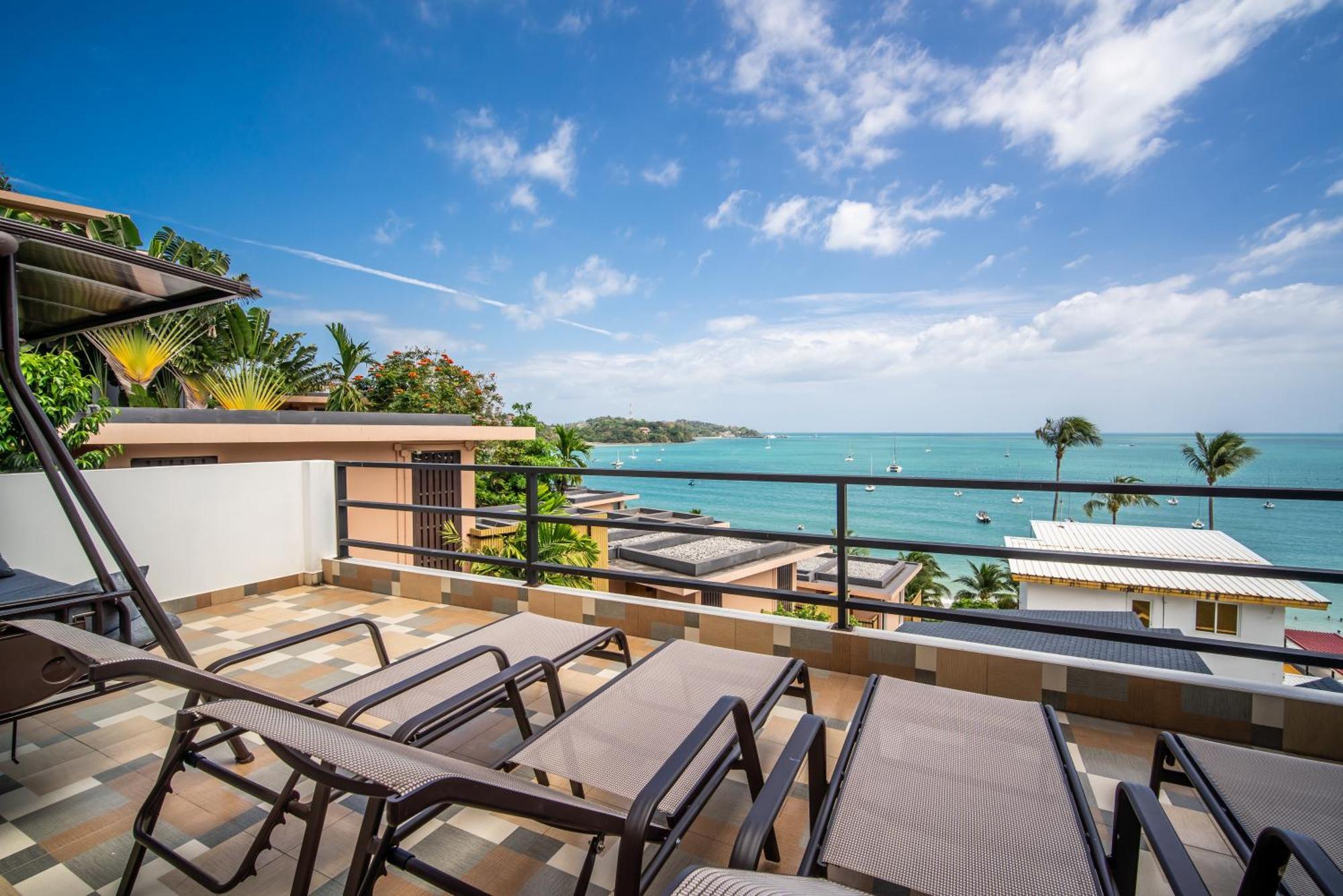 Mona Seaview Pool Villa Beach Front Aoyon Beach 반 아오 마크함 객실 사진