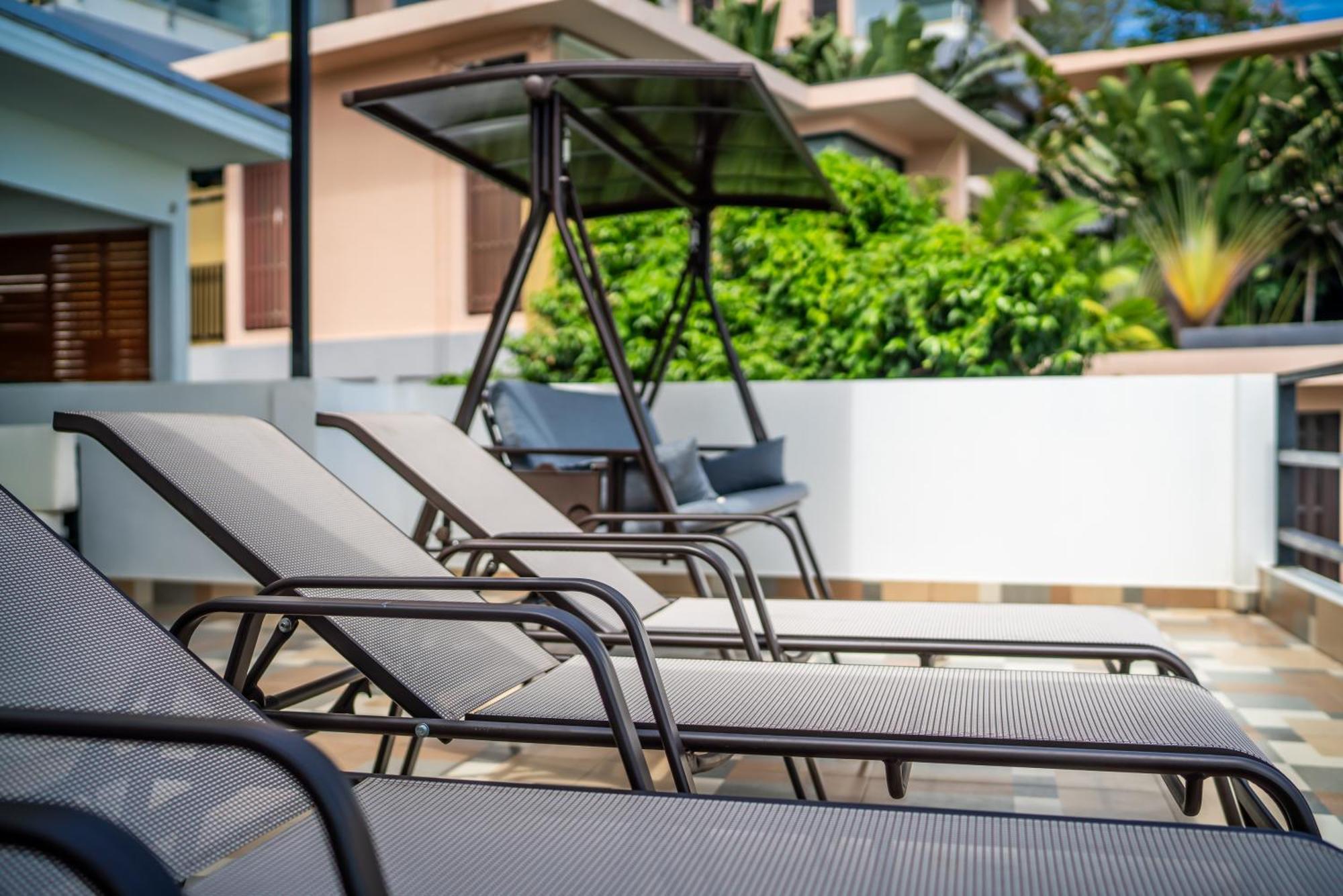 Mona Seaview Pool Villa Beach Front Aoyon Beach 반 아오 마크함 객실 사진